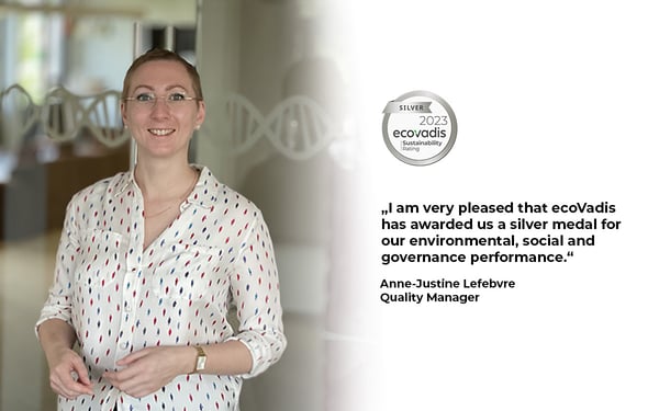 EcoVadis Silver Award For Sustainability