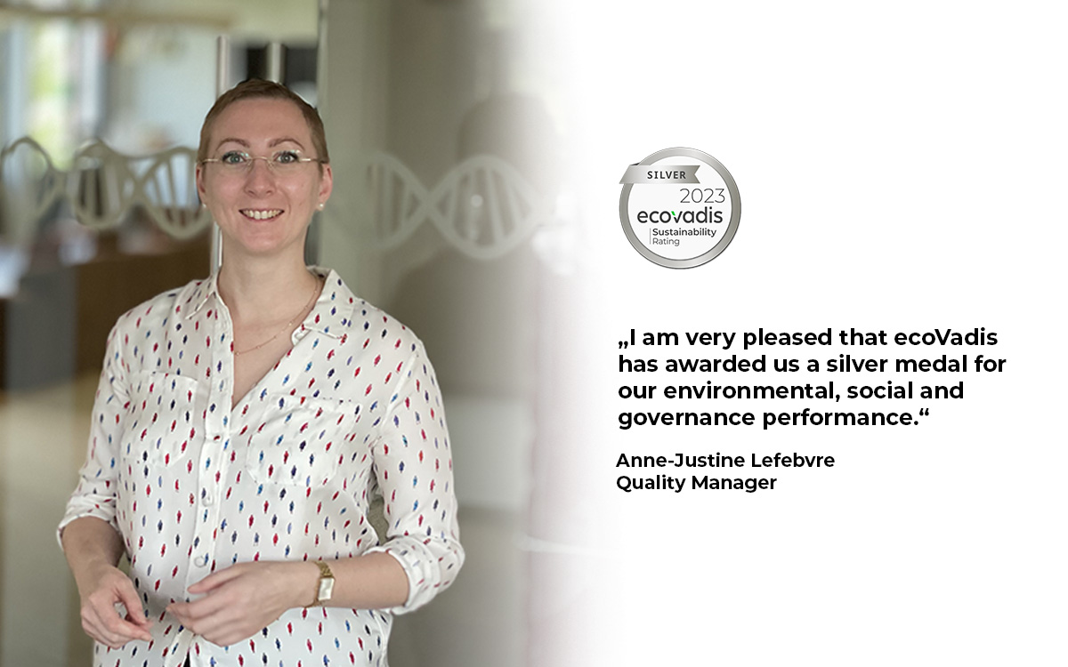 EcoVadis Silver Award For Sustainability